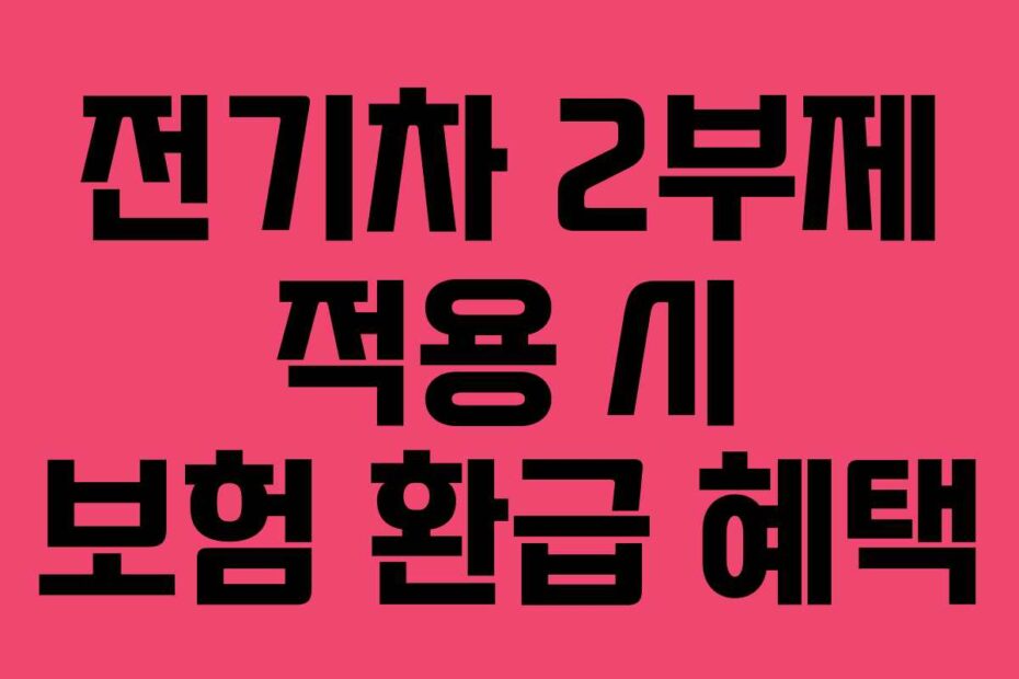 전기차-2부제-적용-시-보험-환급-혜택