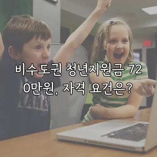 비수도권 청년지원금 720만원, 자격 요건은?